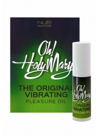 Масло унисекс с эффектом вибрации Oh! Holy Mary - 6 мл. - Nuei cosmetics - купить с доставкой в Элисте