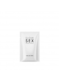 Полоски для орального секса Slow Sex Oral Sex Strips - 7 шт. - Bijoux Indiscrets - купить с доставкой в Элисте