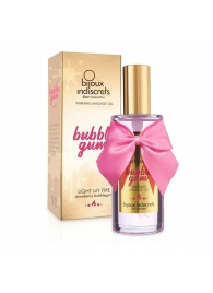 Разогревающее массажное масло Light My Fire Bubble Gum с ароматом бабл-гам - 100 мл. - Bijoux Indiscrets - купить с доставкой в Элисте