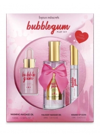 Набор средств для массажа и ласк Bubblegum Play Kit - Bijoux Indiscrets - купить с доставкой в Элисте