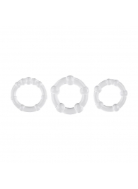 Набор из 3 эрекционных колец Erection Rings Set - Selopa - в Элисте купить с доставкой