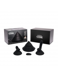 Конусный вибромассажер Cowgirl Cone с 2 насадками - CowGirl - купить с доставкой в Элисте