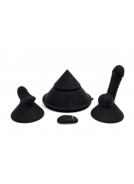 Конусный вибромассажер Cowgirl Cone с 2 насадками - CowGirl - купить с доставкой в Элисте