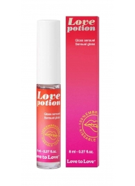 Возбуждающий блеск для губ Love Potion - 8 мл. - Love to Love - купить с доставкой в Элисте