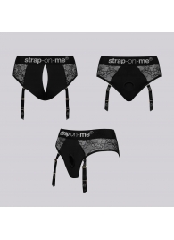 Трусики для фиксации насадок Strap-on-me Harness Lingerie Diva XS - Strap-on-me - купить с доставкой в Элисте