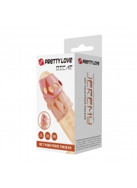 Реалистичная насадка на пенис Oscar - Baile - в Элисте купить с доставкой