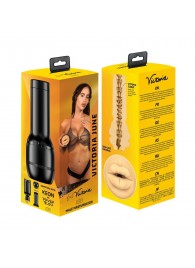 Мастурбатор-ротик Kiiroo Feel Victoria Mouth - Kiiroo - в Элисте купить с доставкой