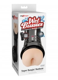 Мастурбатор-анус в колбе Super Banging Butthole - Pipedream - в Элисте купить с доставкой