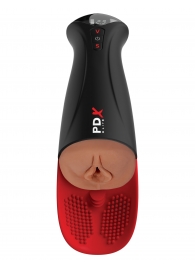 Мастурбатор-вагина в колбе с вибрацией Fuck-O-Matic Pro XL - Pipedream - в Элисте купить с доставкой