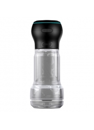 Набор PowerBlow   Feel Pocket Stroker Crystal: мастурбатор и интерактивная насадка - Kiiroo - в Элисте купить с доставкой