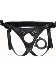 Пояс Hard Brutal для больших насадок - LOVETOY (А-Полимер) - купить с доставкой в Элисте