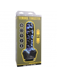 Черно-синяя мини-машина на присоске Tendril Thruster - 21,6 см. - Doc Johnson - купить с доставкой в Элисте