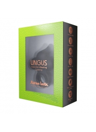 Черное эрекционное кольцо Lingus с вибрацией - Adrien Lastic - в Элисте купить с доставкой