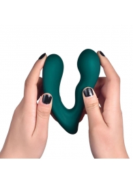 Темно-бирюзовый вибромассажер простаты Solstice X - Magic Motion - в Элисте купить с доставкой