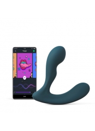 Темно-бирюзовый вибромассажер простаты Solstice X - Magic Motion - в Элисте купить с доставкой