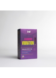 Стимулирующий гель с эффектом вибрации Blackberry Vibration - 15 мл. - INTT - купить с доставкой в Элисте