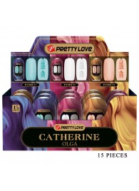 Набор из 15 мастурбаторов Catherine Olga - Baile - в Элисте купить с доставкой