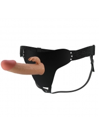 Телесный мужской страпон Mavis - Baile - купить с доставкой в Элисте