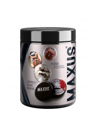 Черные утолщенные презервативы MAXUS Extra Strong с железным кейсом - 15 шт. - Maxus - купить с доставкой в Элисте