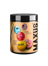 Точечные презервативы MAXUS 2000 Amazing Dots с железным кейсом - 12 шт. - Maxus - купить с доставкой в Элисте