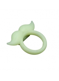 Люминесцентное эрекционное виброкольцо Hipster - Clara Morgane - в Элисте купить с доставкой