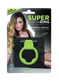 Люминесцентное эрекционное виброкольцо Super - Clara Morgane - в Элисте купить с доставкой