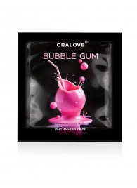 Саше съедобной оральной смазки OraLove с ароматом бабл-гам - 3 гр. - Биоритм - купить с доставкой в Элисте