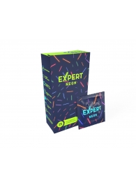 Светящиеся в темноте презервативы Expert Neon - 15 шт. - Expert - купить с доставкой в Элисте