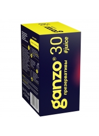 Ароматизированные презервативы Ganzo Juice - 30 шт. - Ganzo - купить с доставкой в Элисте