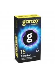 Супертонкие презервативы Ganzo Invisible - 15 шт. - Ganzo - купить с доставкой в Элисте