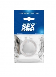 Эрекционное кольцо с 4 стимулирующими шариками - Sex Expert - в Элисте купить с доставкой