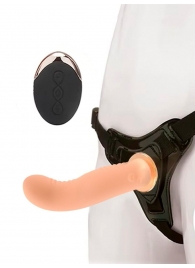 Женский вибрострапон со съемной насадкой и пультом ДУ - Erokay - купить с доставкой в Элисте