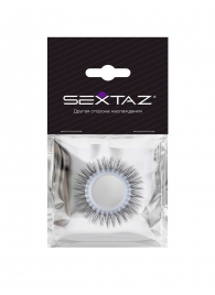 Круглое эрекционное кольцо с «ресничками» - Sextaz - в Элисте купить с доставкой