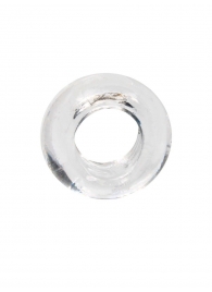 Прозрачное эрекционное кольцо-бублик - Sex Expert - в Элисте купить с доставкой