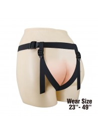 Черные трусики харнесс с платформой Caludio I - Baile - купить с доставкой в Элисте