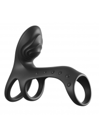 Черная насадка на пенис Ultimate Couples Cage Pro - Pipedream - в Элисте купить с доставкой