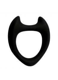 Черное эрекционное кольцо с рожками Wooomy Toro M - Adrien Lastic - в Элисте купить с доставкой