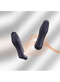 Сливовая силиконовая насадка на пенис с подхватом Manwan Ryzer - Manwan - в Элисте купить с доставкой