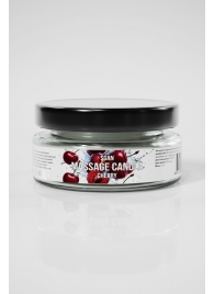 Массажная свеча «Спелая вишня» - 50 мл. - SGAN - купить с доставкой в Элисте