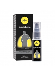Пролонгатор-сыворотка pjur Superhero Delay Serum - 20 мл. - Pjur - купить с доставкой в Элисте
