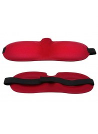 Красная глухая маска на резинке - Sitabella - купить с доставкой в Элисте