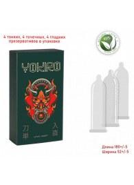 Презервативы YOKIRO Mix - 12 шт. - Sitabella - купить с доставкой в Элисте