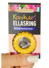 Цветное рельефное эрекционное кольцо Ellasring - Sitabella - в Элисте купить с доставкой