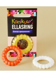 Цветное рельефное эрекционное кольцо Ellasring - Sitabella - в Элисте купить с доставкой