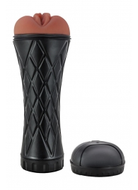 Коричневый мастурбатор-вагина Marly - Dream Toys - в Элисте купить с доставкой