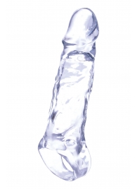 Прозрачная насадка-удлинитель Length Enhancer с подхватом - 16 см. - NMC - в Элисте купить с доставкой