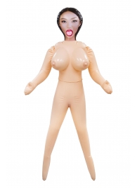 Телесная надувная секс-кукла с пышным бюстом - NMC - в Элисте купить с доставкой