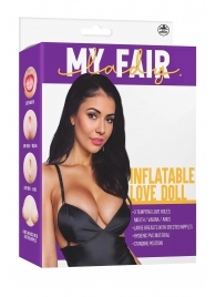 Телесная надувная секс-кукла с 3 любовными отверстиями - NMC - в Элисте купить с доставкой