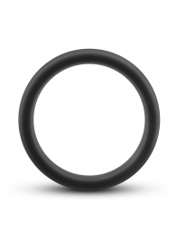 Черное эрекционное кольцо Silicone Go Pro Cock Ring - Blush Novelties - в Элисте купить с доставкой