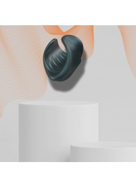 Серый сквозной мастурбатор с вибрацией Manwan Starter - Manwan - в Элисте купить с доставкой